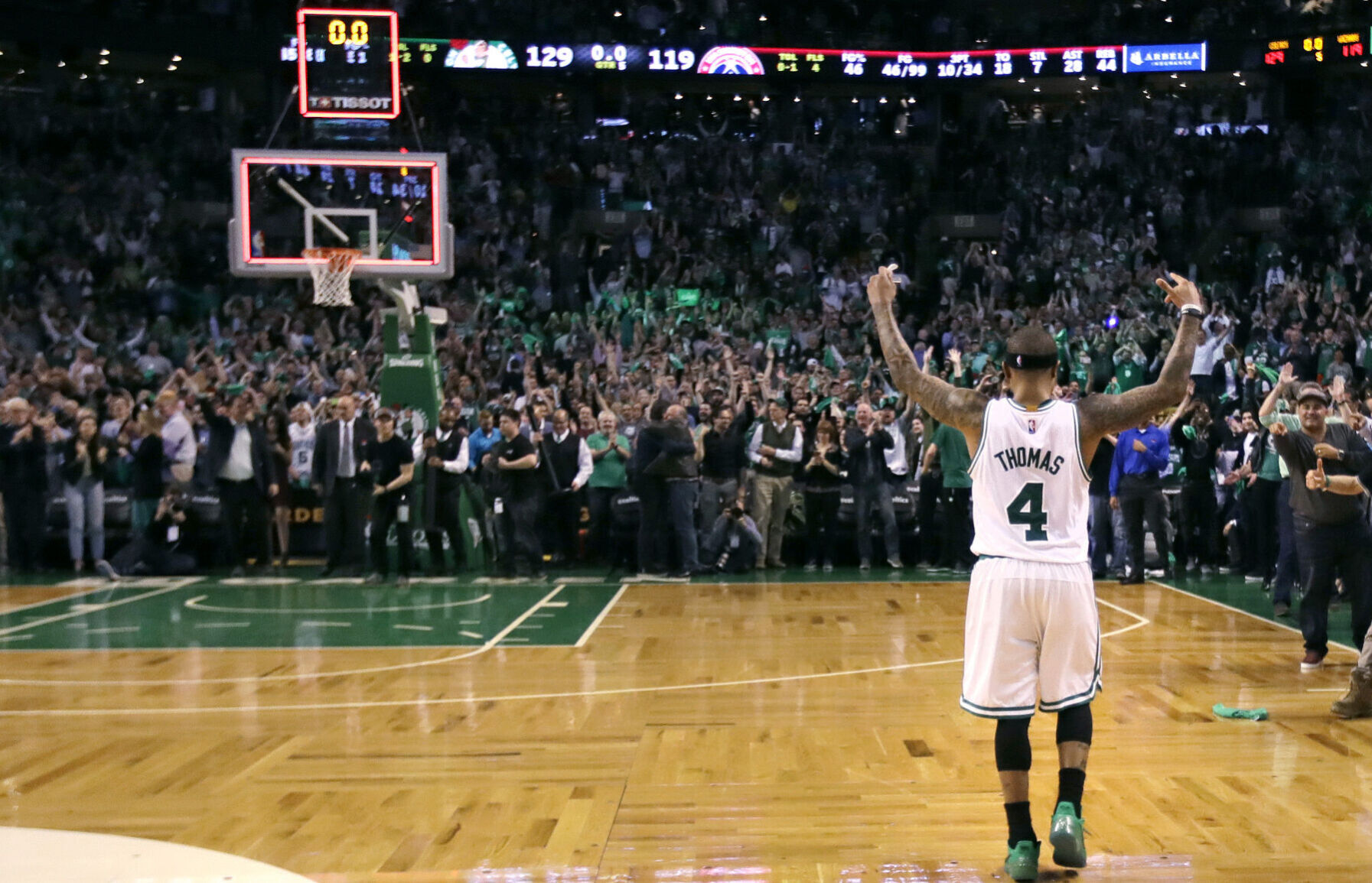 2017: Isaiah Thomas scores 53 to give Celtics 2-0 series lead over Wizards